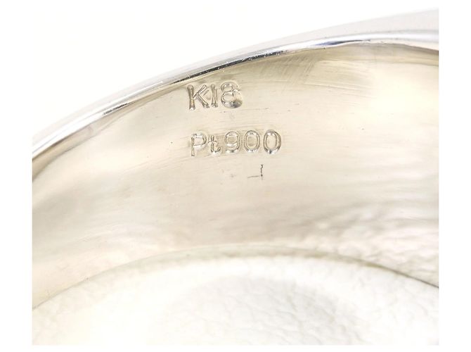 Autre Marque Ehering aus PT900 Platin und 18K Gelbgold - Ansicht 5