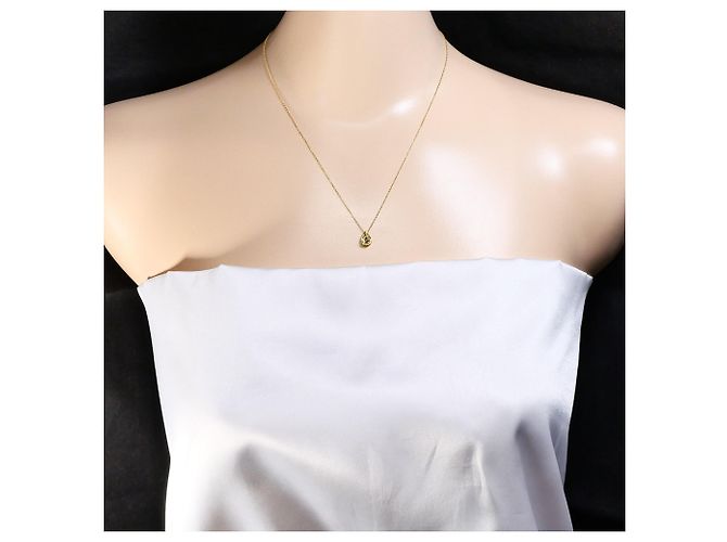 Autre Marque Collar de oro amarillo 18K con diamante marrón - vista 5