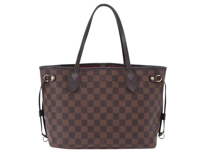 Louis Vuitton Neverfull Damier PM Castaño - vista 2