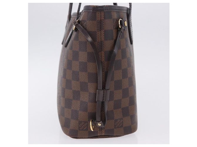 Louis Vuitton Neverfull Damier PM Castaño - vista 4