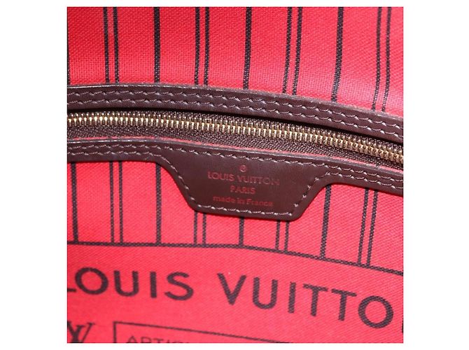 Louis Vuitton Neverfull Damier PM Castaño - vista 6