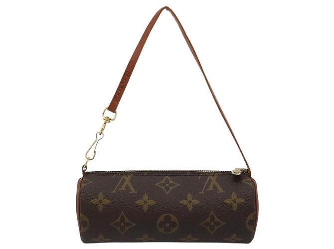 Louis Vuitton Papillon Pochette Monogram Canvas Mini Marrom - vista 2