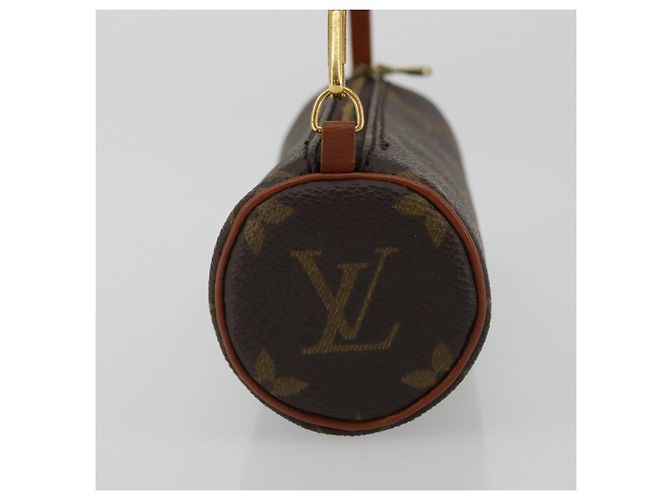 Louis Vuitton Papillon Pochette Monogram Canvas Mini Marrom - vista 3