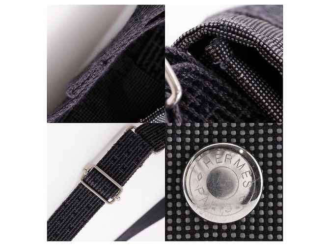 Hermès Hermes Fourre Tout Besace Messenger Toile PM - vista 6