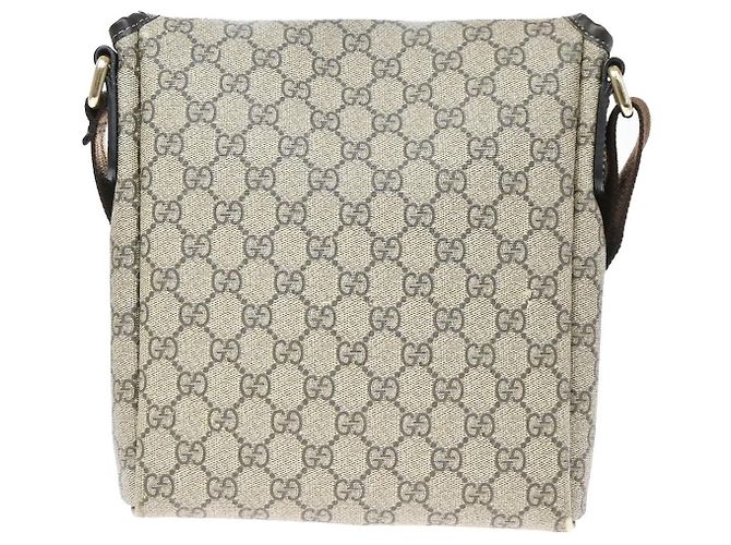 Gucci GG Coated Canvas Small Messenger Bag mit Klappe - Ansicht 2