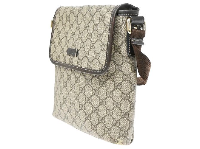 Gucci GG Coated Canvas Small Messenger Bag mit Klappe - Ansicht 3