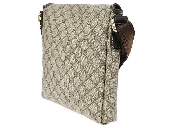 Gucci GG Coated Canvas Small Messenger Bag mit Klappe - Ansicht 4