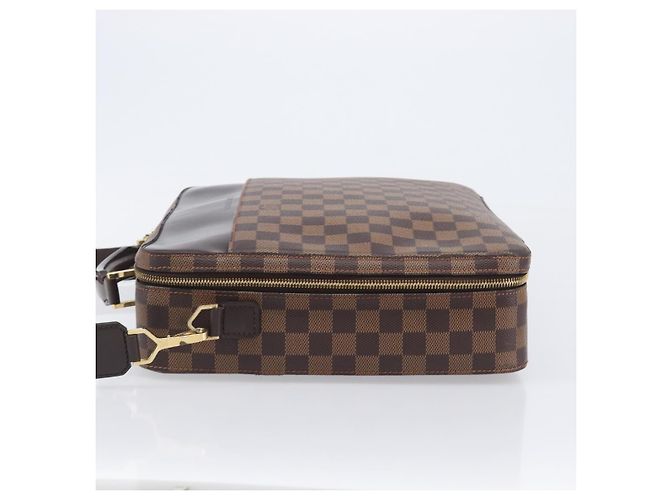Louis Vuitton Sabana Laptop Damier Marrom - vista 4