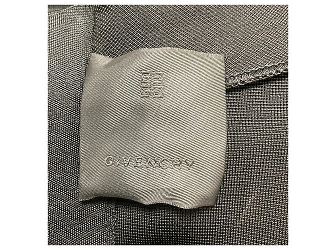 Vestido midi acampanado con volantes y manga corta Givenchy negro - vista 4
