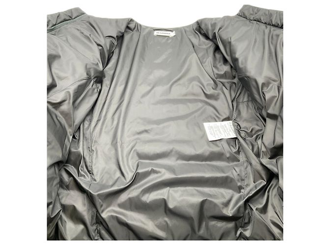 Casaco puffer sem gola preto Jil Sander - vista 4
