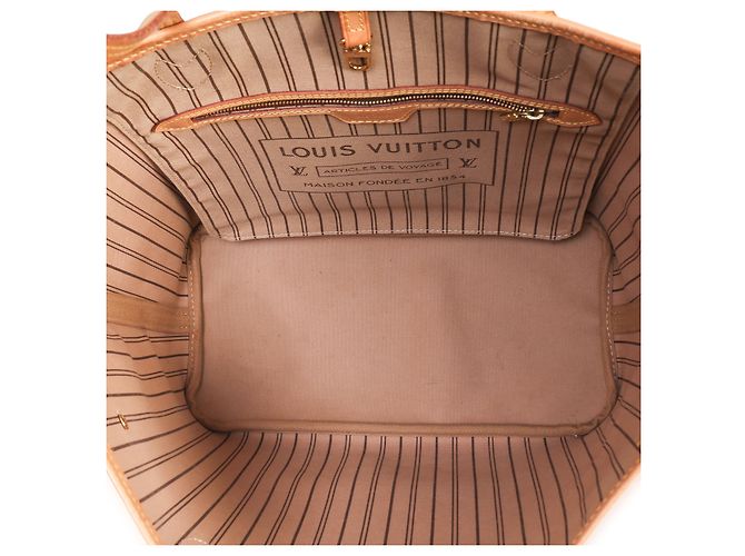 Louis Vuitton Monogram Canvas Neverfull MM Marron - vue 5