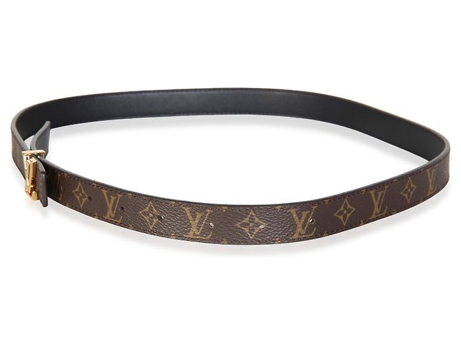 Cinturón Louis Vuitton Black Monogram Canvas Reversible LV Iconic 20mm 80/32 - vista 3