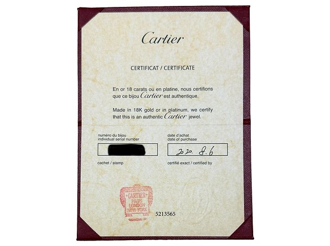 Collana Cartier Love in oro giallo e diamanti - vista 4