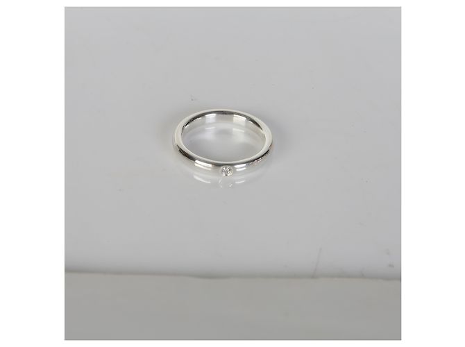 Anillo Elsa Peretti Stacking de plata esterlina y diamantes Tiffany & Co. - vista 5