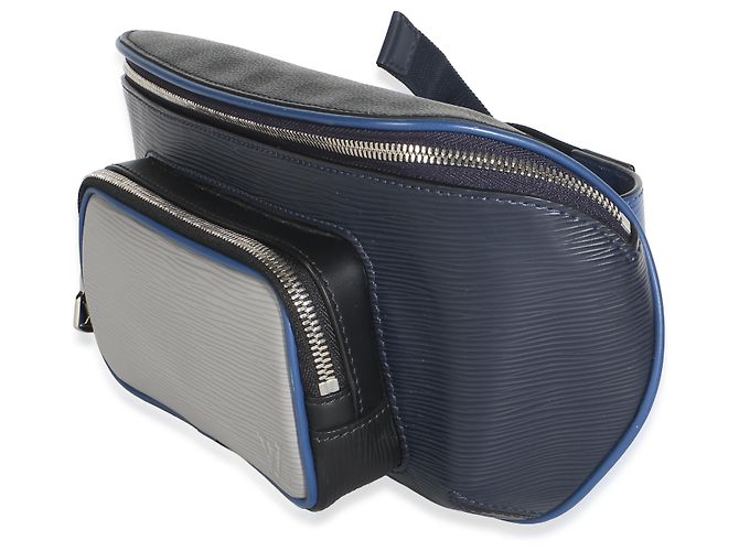 Bumbag Marsupio Louis Vuitton Damier Graphite Canvas Multicolor Epi Marrone Nero Blu Multicolore - vista 3