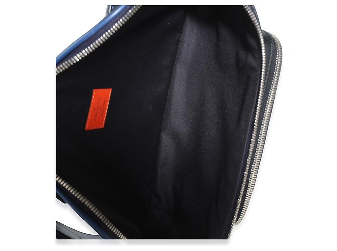 Bumbag Marsupio Louis Vuitton Damier Graphite Canvas Multicolor Epi Marrone Nero Blu Multicolore - vista 5