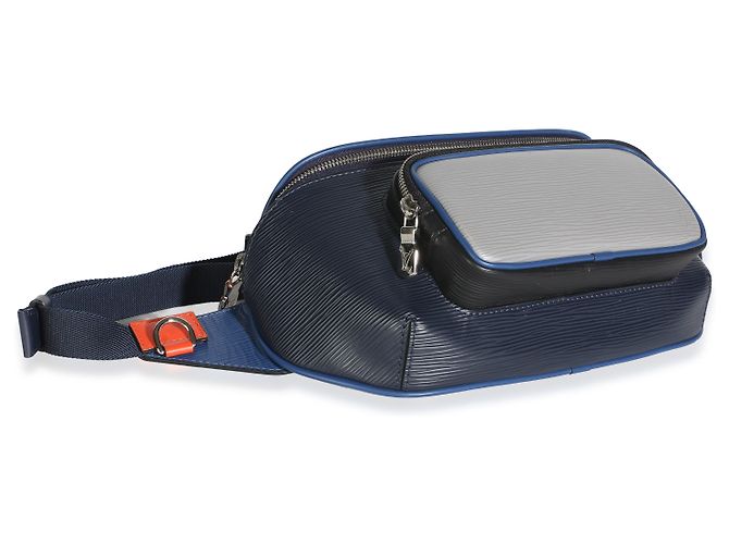Bumbag Marsupio Louis Vuitton Damier Graphite Canvas Multicolor Epi Marrone Nero Blu Multicolore - vista 7