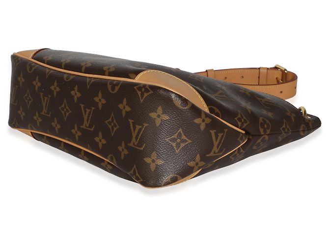 Louis Vuitton Natural Monogram Canvas Odeon MM Marrone - vista 6