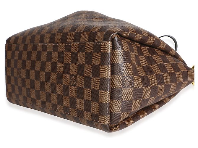 Louis Vuitton Damier Ebene Odeon Tote MM Braun - Ansicht 6