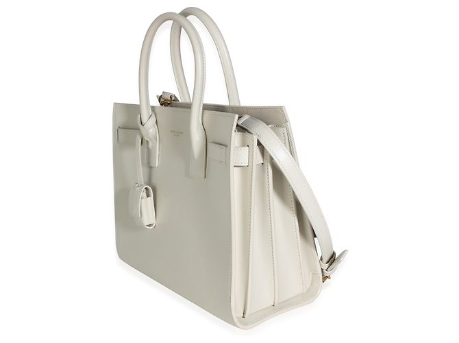 Autre Marque Saint Laurent Crema Soft Smooth Calfskin Baby Sac De Jour - vista 3