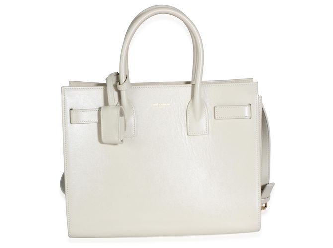 Autre Marque Saint Laurent Crema Soft Smooth Calfskin Baby Sac De Jour - vista 8