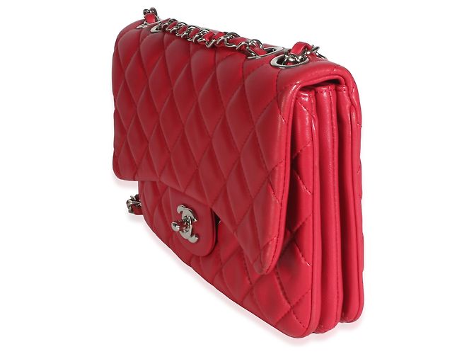 Gabrielle Chanel Medium 3 gesteppte Lammleder Tasche in Rosa Pink - Ansicht 3