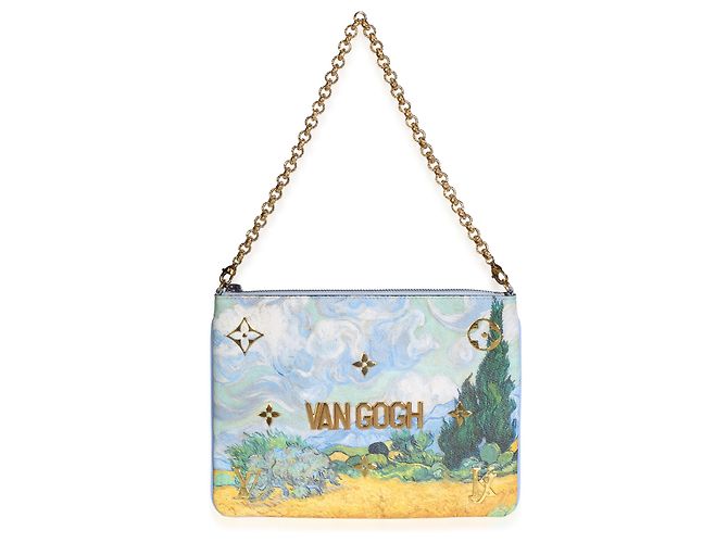 Louis Vuitton x Jeff Koons Masters Van Gogh Canvas Pochette Clutch - Ansicht 2
