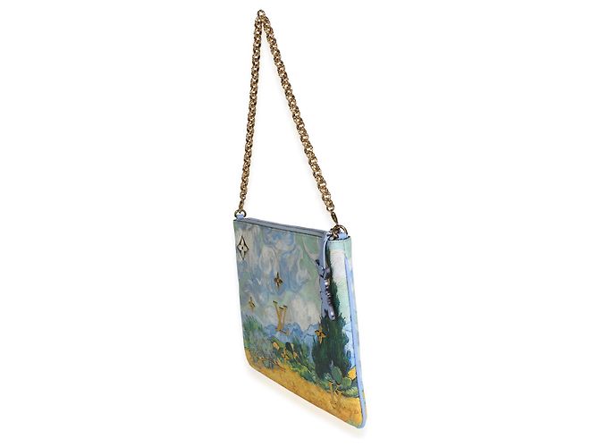 Louis Vuitton x Jeff Koons Masters Van Gogh Canvas Pochette Clutch - Ansicht 3