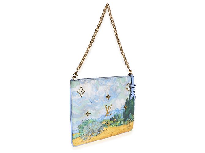Louis Vuitton x Jeff Koons Masters Van Gogh Canvas Pochette Clutch - Ansicht 4