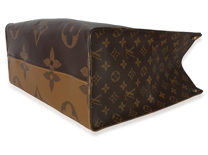 Louis Vuitton Monogram Reverse Canvas Onthego GM Braun - Ansicht 6