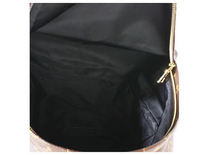 Mochila Palm Springs MM de lona Monogram Louis Vuitton Castaño - vista 5