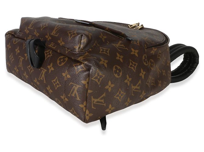 Mochila Palm Springs MM de lona Monogram Louis Vuitton Castaño - vista 6