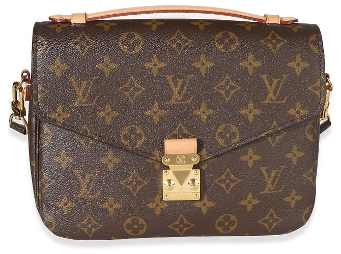 Louis Vuitton Monogram Canvas Pochette Metis Marrom - vista 8