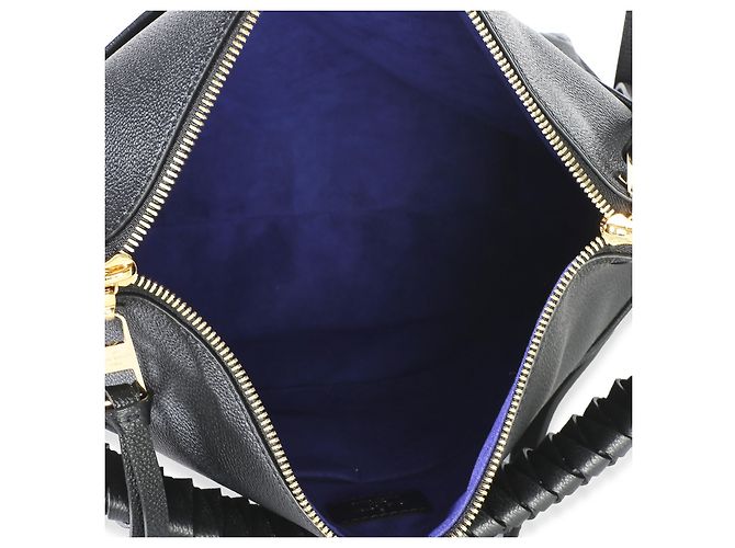 Louis Vuitton Black Monogram Empreinte Maida Hobo - vista 5