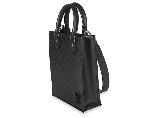 Louis Vuitton Black Epi Petit Sac Plat - vista 2