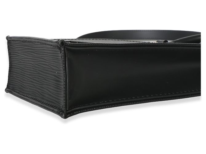 Louis Vuitton Black Epi Petit Sac Plat - vista 7