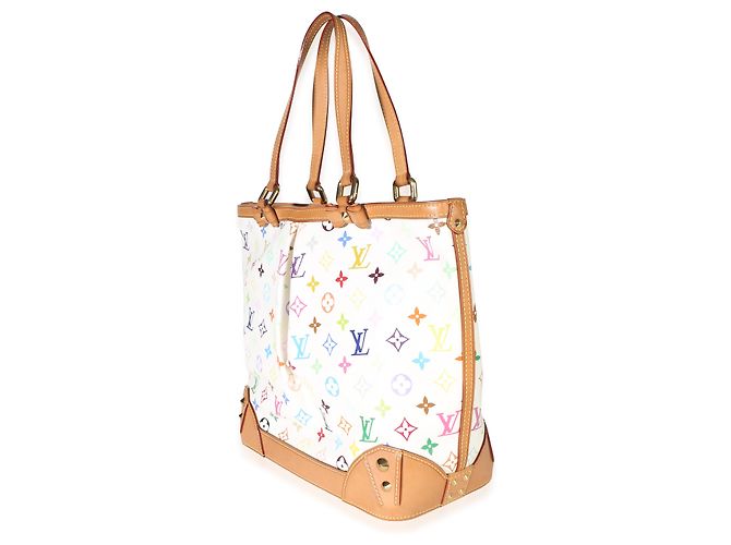 Louis Vuitton White Monogram Multicolor Canvas Sharleen GM - Ansicht 3