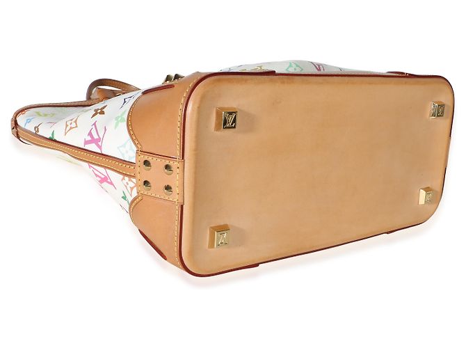 Louis Vuitton White Monogram Multicolor Canvas Sharleen GM - Ansicht 7