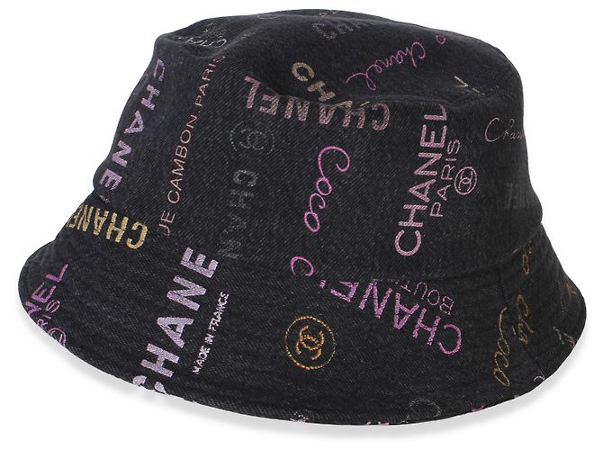 Chanel Multicolor Denim Mood Cloche Bucket Hat M - Ansicht 2