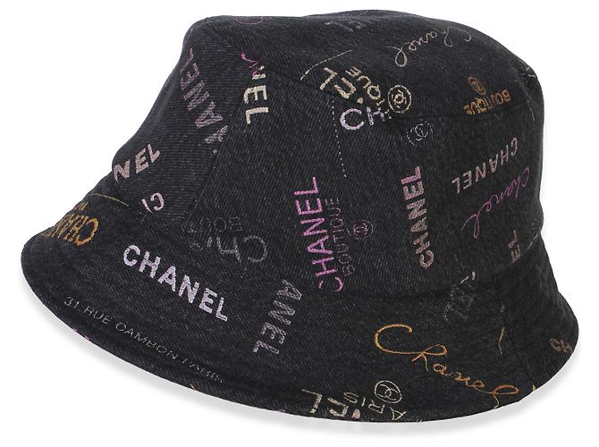 Chanel Multicolor Denim Mood Cloche Bucket Hat M - Ansicht 3