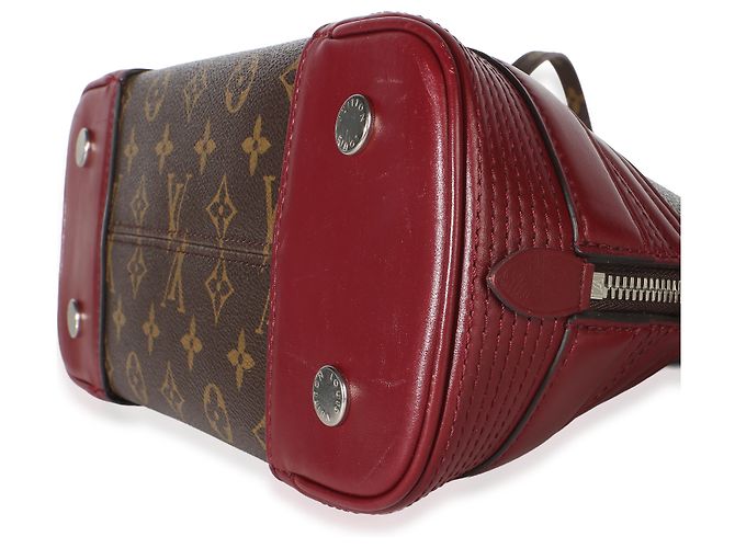 Louis Vuitton Aurore Monogram Shine Canvas Alma PM Marrone - vista 6