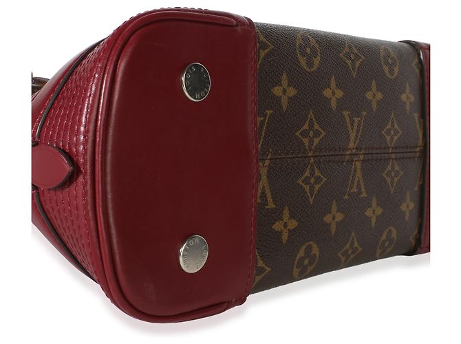Louis Vuitton Aurore Monogram Shine Canvas Alma PM Marrone - vista 7
