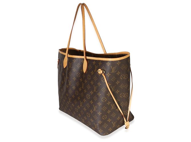 Louis Vuitton Monogram Canvas Neverfull GM Marrone - vista 3