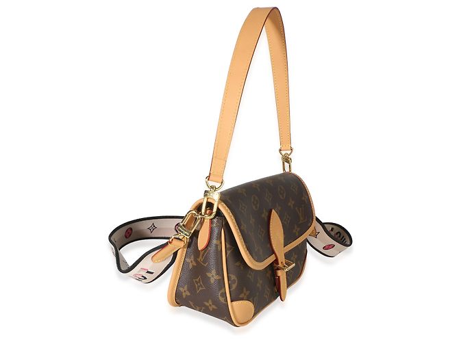 Louis Vuitton Black Monogram Canvas Diane - vista 4