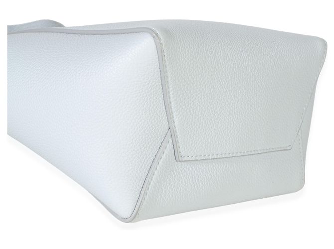 Céline Picca borsa secchiello Sangle Celine in pelle di vitello grana morbida azzurro chiaro - vista 7