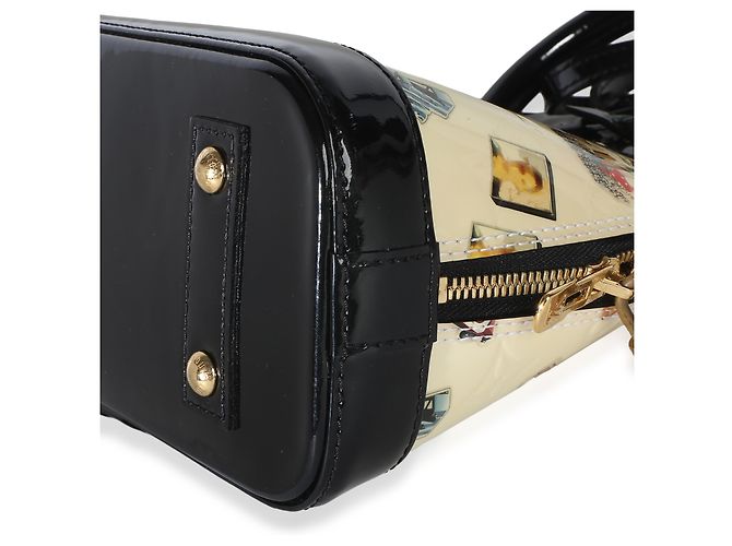 Pegatinas Louis Vuitton Monogram Vernis Alma BB Negro Blanco - vista 6