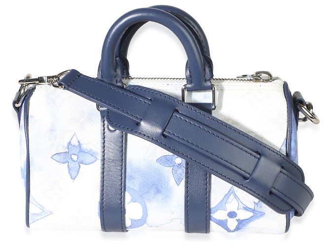 Louis Vuitton Blue Monogram Watercolor Keepall XS Blau - Ansicht 2