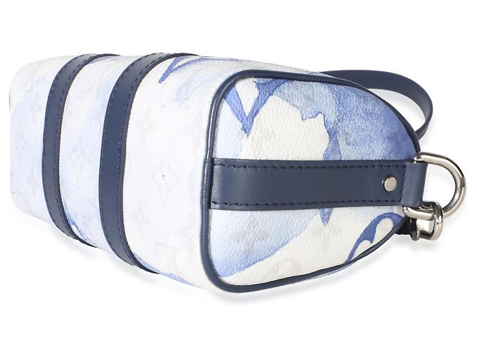 Louis Vuitton Blue Monogram Watercolor Keepall XS Blau - Ansicht 6
