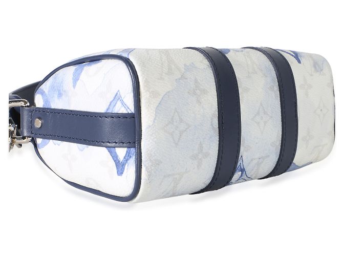 Louis Vuitton Blue Monogram Watercolor Keepall XS Blau - Ansicht 7