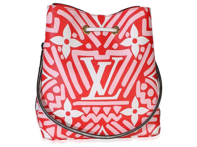 Néonoé Louis Vuitton Rouge Rose Multicolor Giant Monogram Crafty NeoNoe MM Pink Rot - Ansicht 2